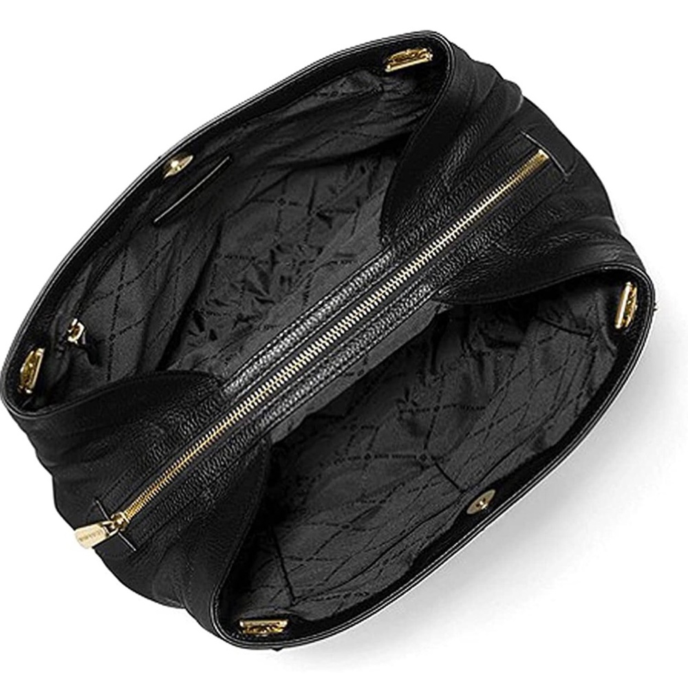 Michael Kors Large Jet Set Item Chain Shoulder Tote (Black) 35T9GTTE7L - Picture 3 of 6